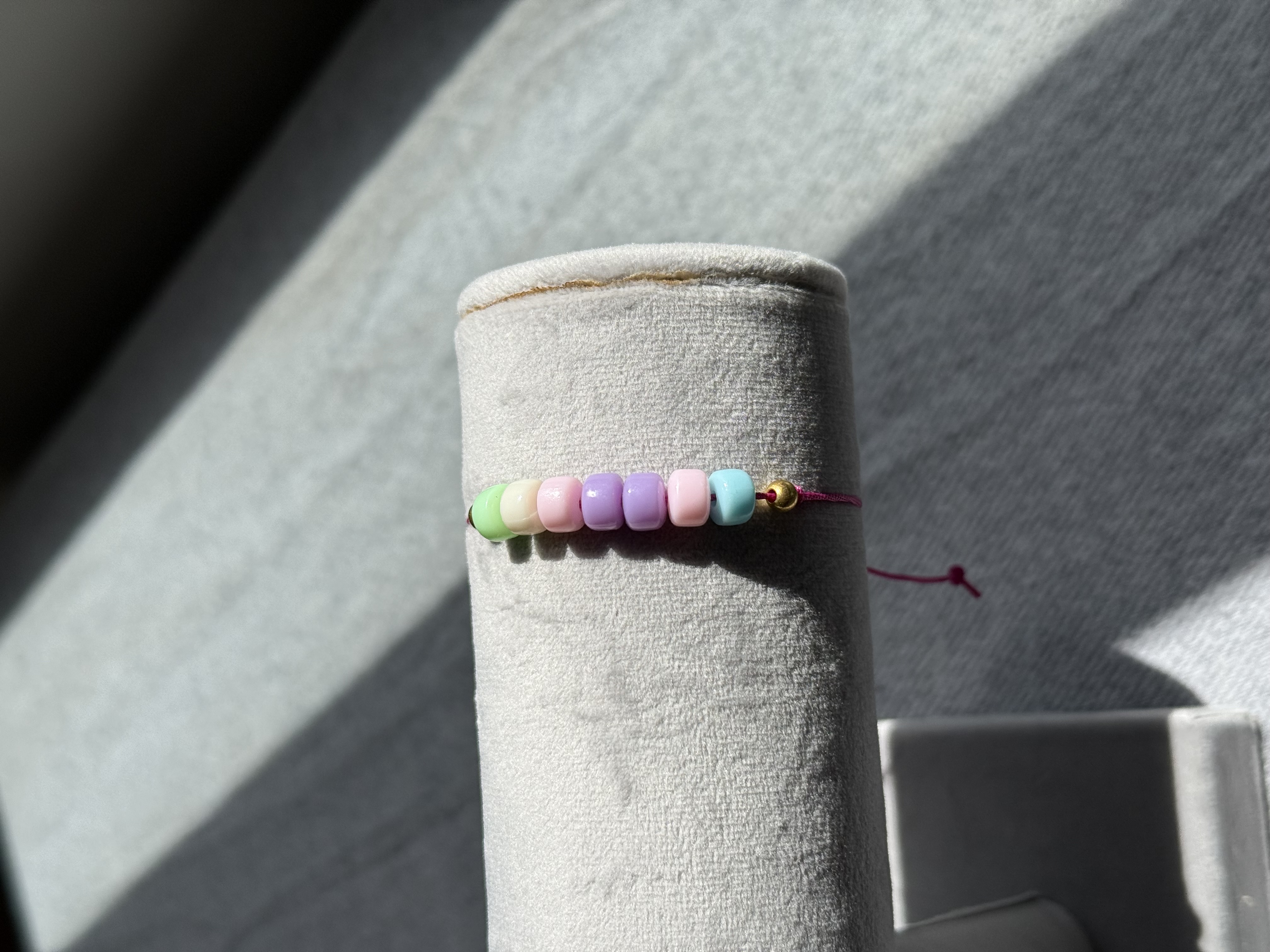 دستبند دستباف رنگی کد ۴۶